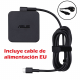 Ac adapter (cargador) original Asus 65W USB type C (type-C) 0A001-00896300