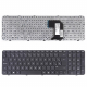 Teclado español negro HP Pavilion G7-2000 (con marco) 697477-071 699146-071